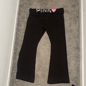 PINK Victoria's Secret Black Bottoms